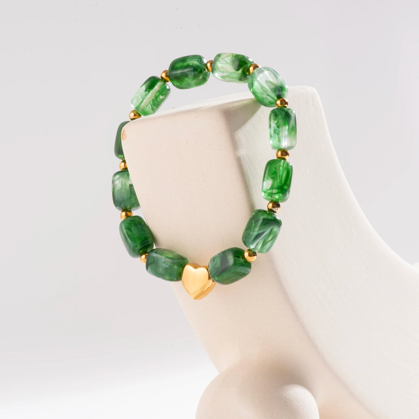 Emerald Waves Armband