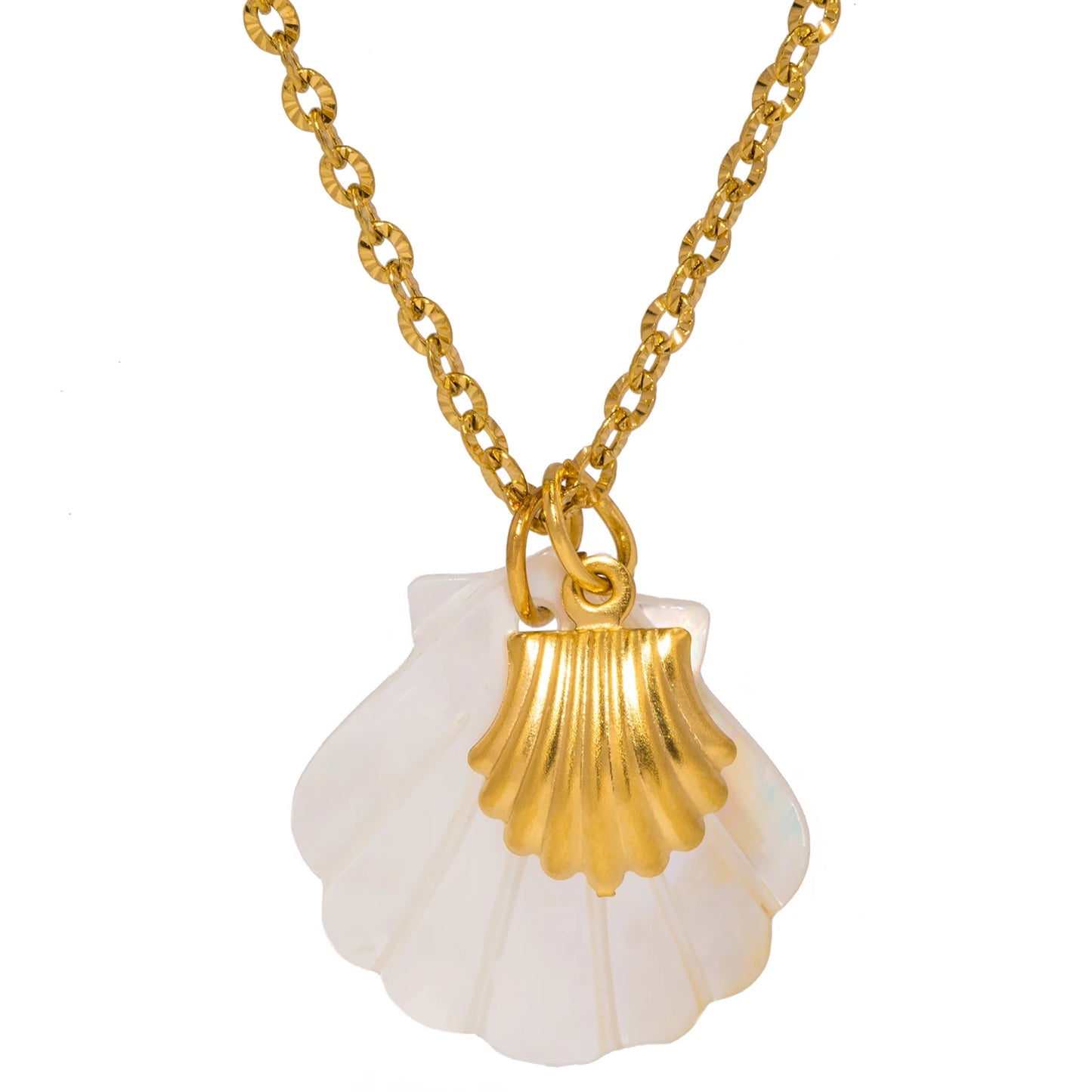 Aquarly Marine Pearl Necklace