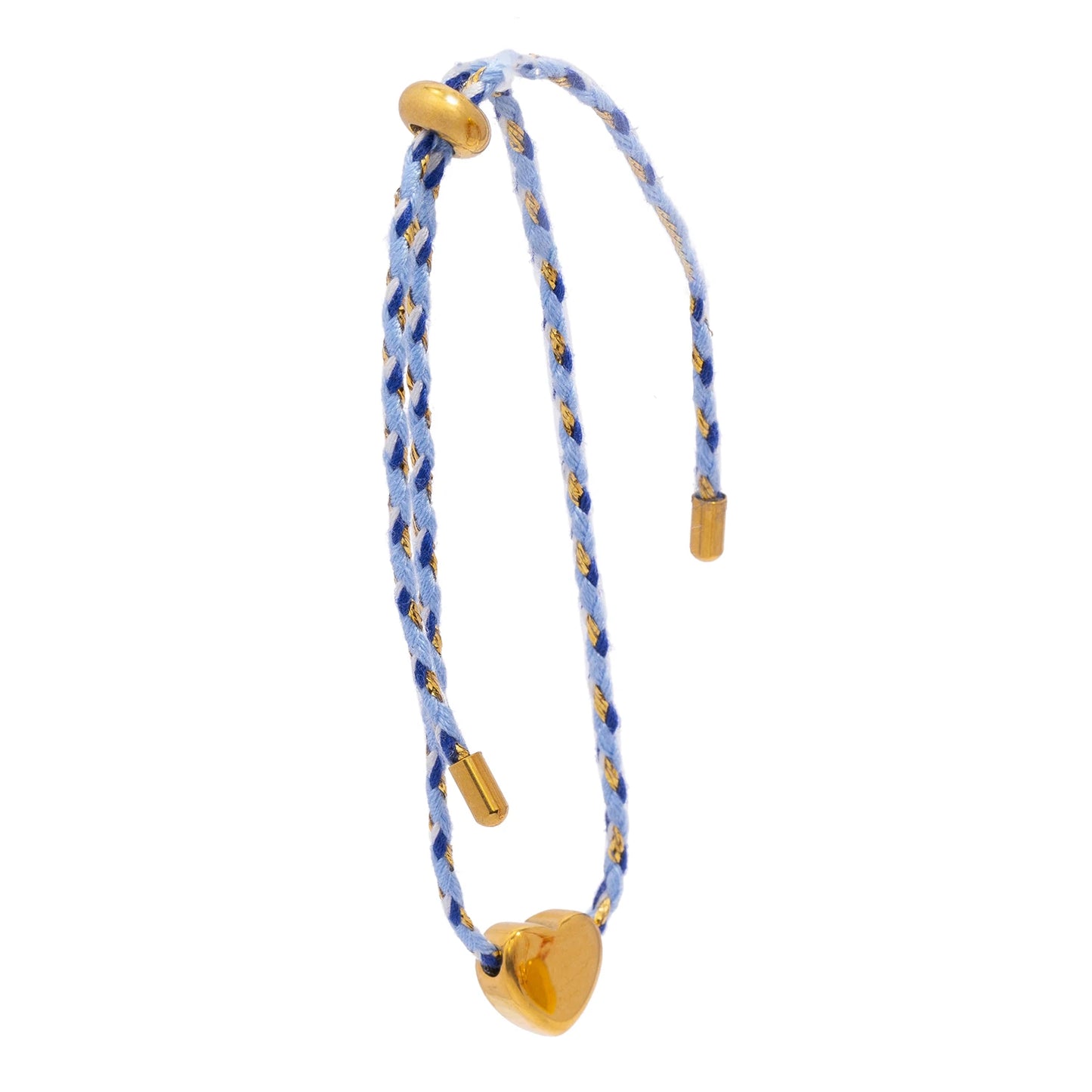 Aquarly Heart Rope Bracelet