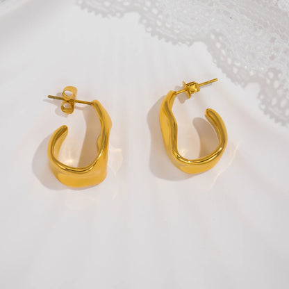 Aquarly J-Line Earrings