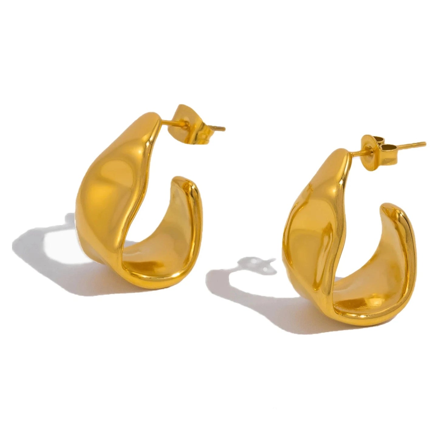 Aquarly J-Line Earrings