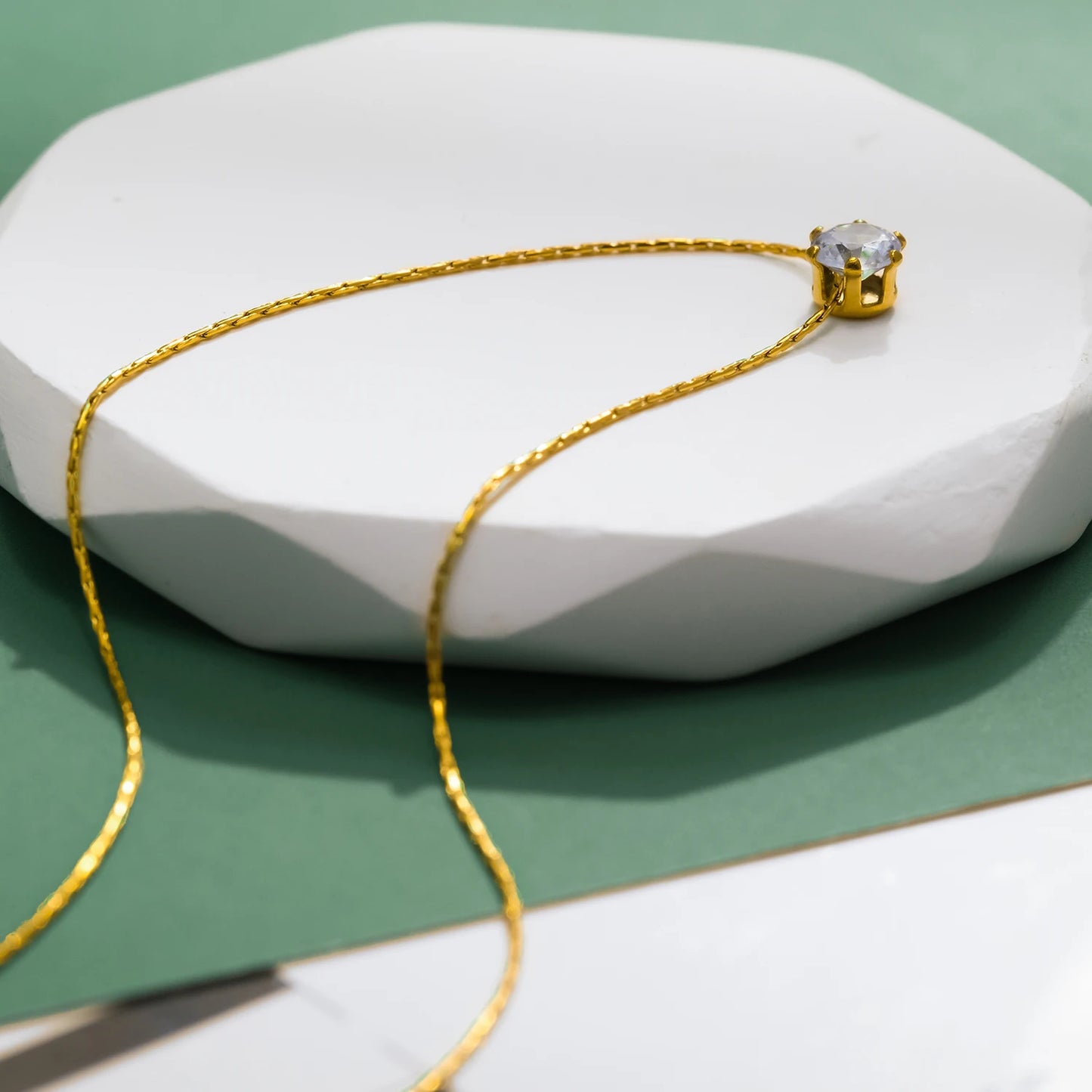 Aquarly Heart Necklace