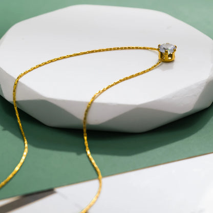 Aquarly Heart Necklace