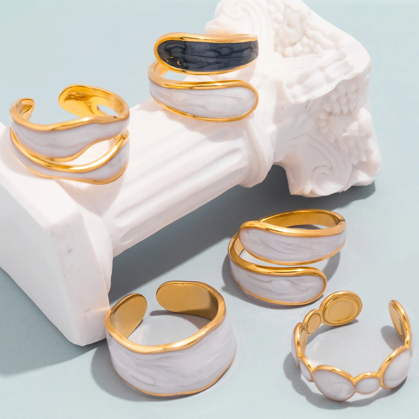 Aquarly Eclipse Ring