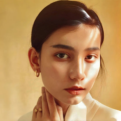 Aquarly Eterna Hoops