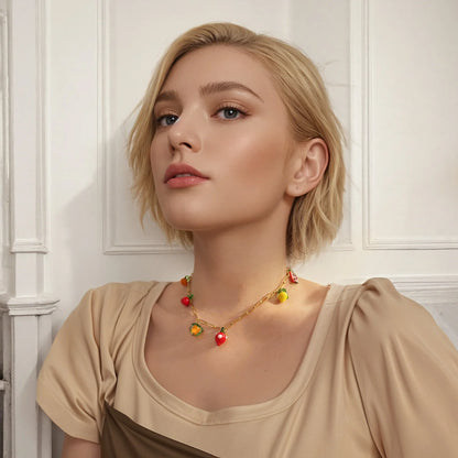 Aquarly Fruity Joy Necklace