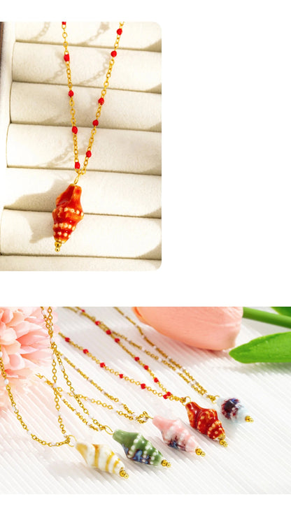 Aquarly Ceramic Conch