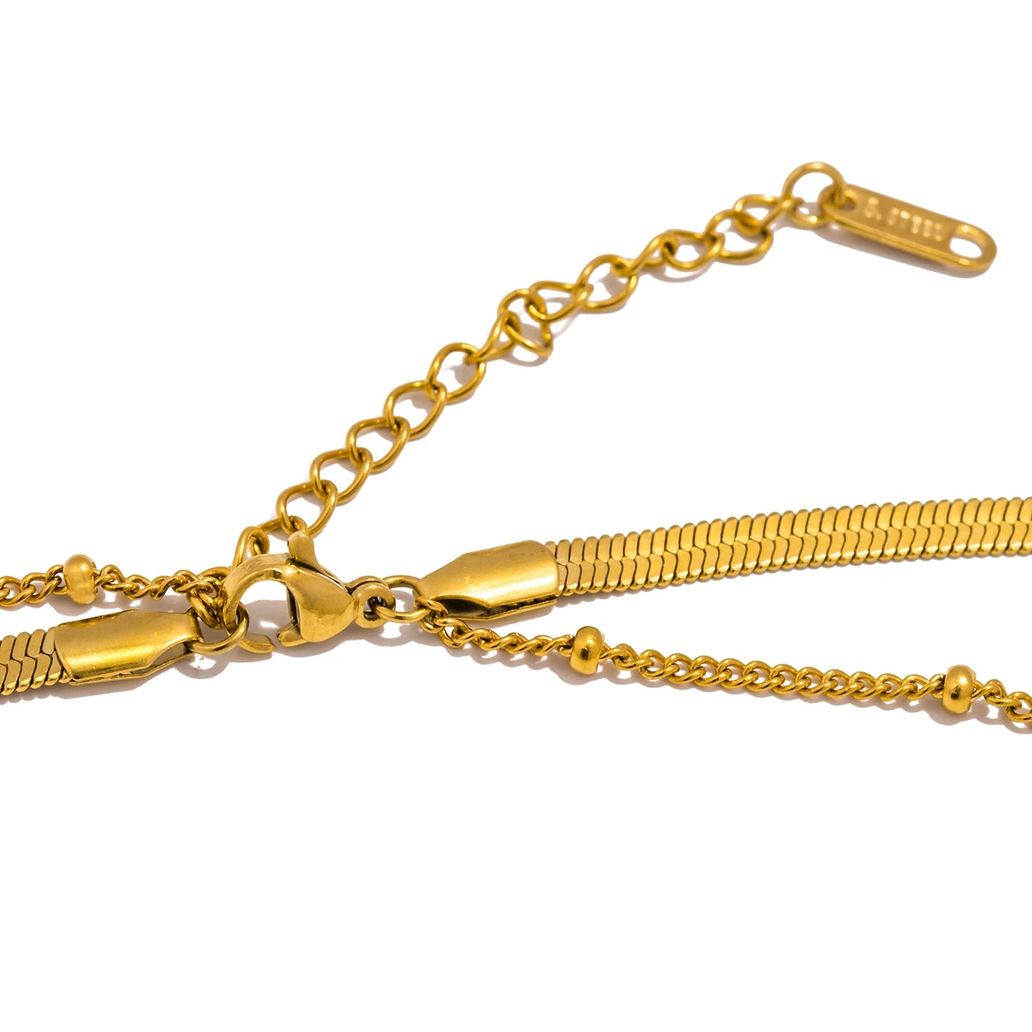 Aquarly Double Pearl Necklace