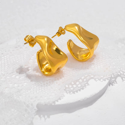 Aquarly J-Line Earrings